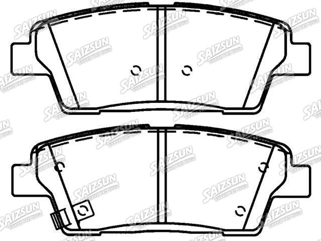 тормозная кладка Brake Pad Set:58302-3MA30