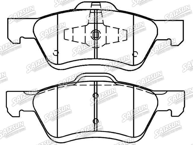 тормозная кладка Brake Pad Set:AM6Z-2001-A