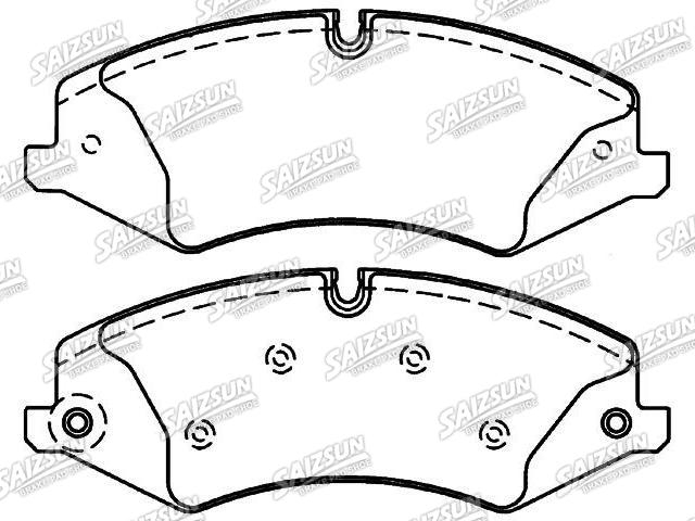 тормозная кладка Brake Pad Set:LR021253
