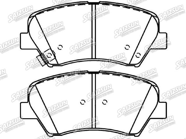 тормозная кладка Brake Pad Set:58101-3XA00