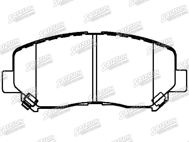 тормозная кладка Brake Pad Set:K0Y1-33-28Z