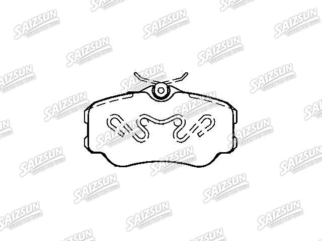 тормозная кладка Brake Pad Set:5X0 698 151 C