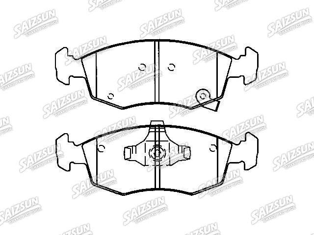 тормозная кладка Brake Pad Set:6810-2483-AA