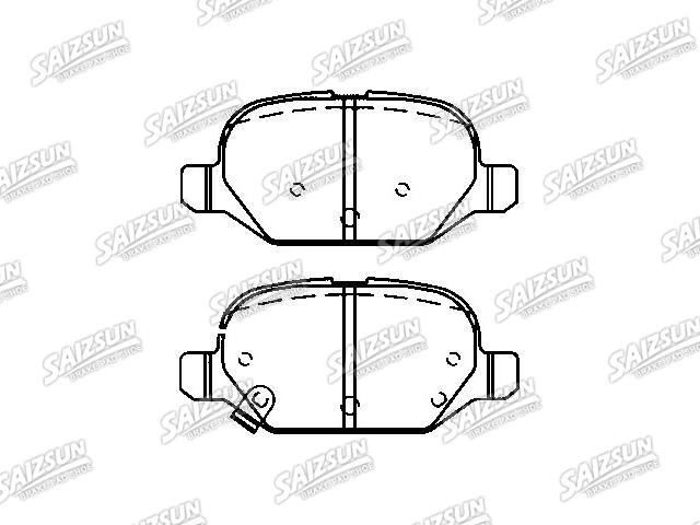 тормозная кладка Brake Pad Set:6808-8919-AA