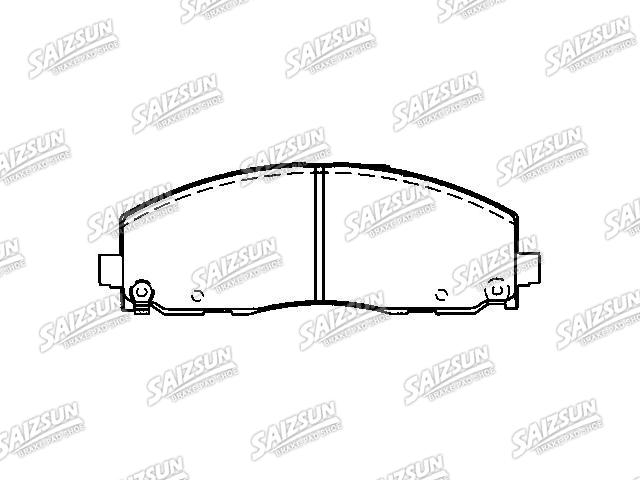 тормозная кладка Brake Pad Set:7B0 698 151 G