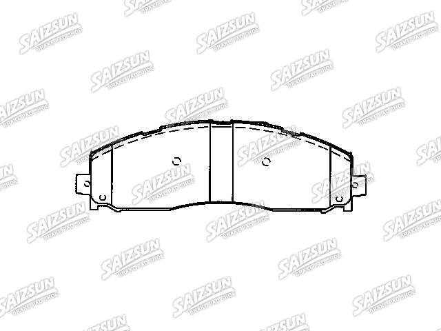 тормозная кладка Brake Pad Set:DC3Z-2200-B
