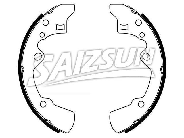 Kit mâchoire de frein Brake Shoe Set:BWYA-26-38Z