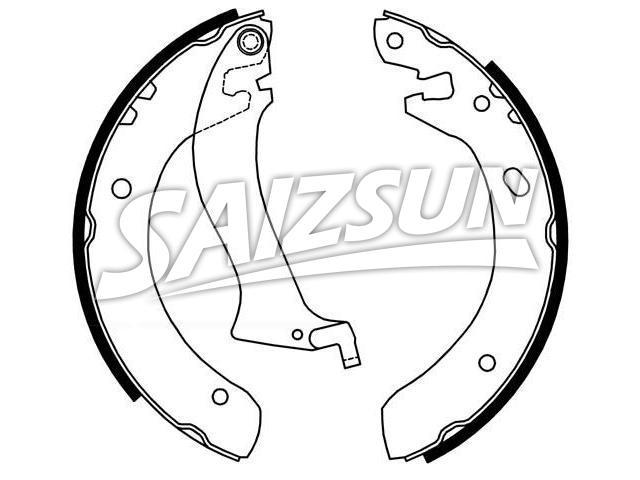 Kit mâchoire de frein Brake Shoe Set:SFS100140