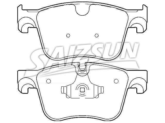 тормозная кладка Brake Pad Set:16 098 985 80