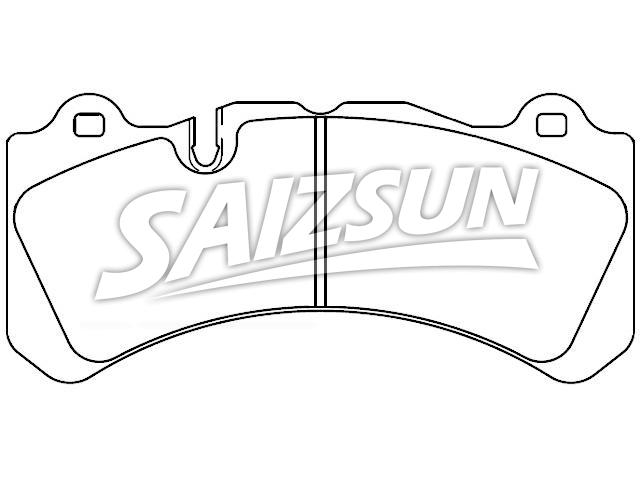 тормозная кладка Brake Pad Set:31408076