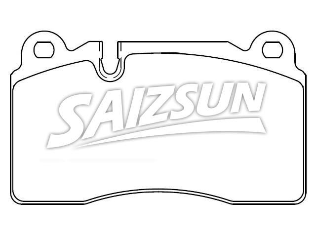 тормозная кладка Brake Pad Set:68283290AA