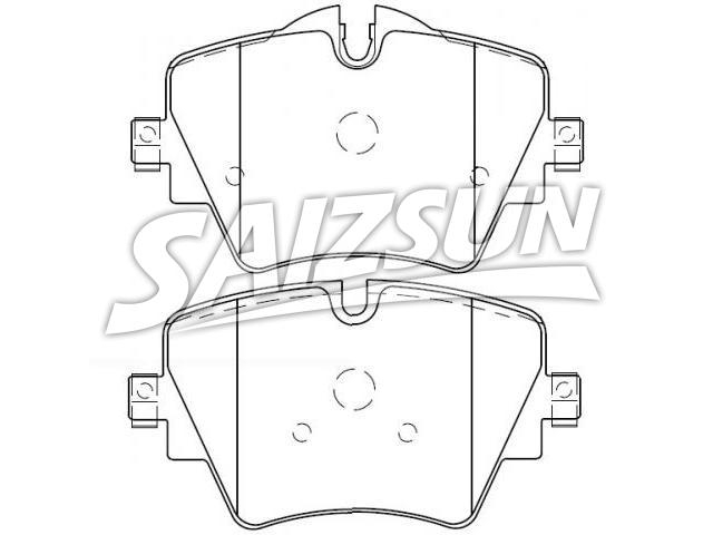 тормозная кладка Brake Pad Set:34 10 6 882 418