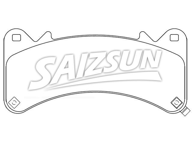 Plaquettes de frein Brake Pad Set:23278268
