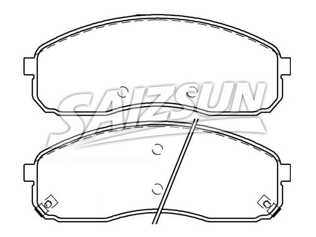 Plaquettes de frein Brake Pad Set:0K56B-33-23Z