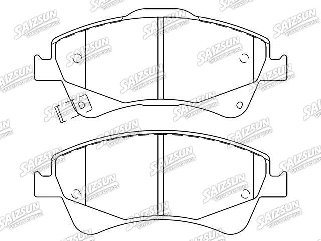 тормозная кладка Brake Pad Set:04465-02190