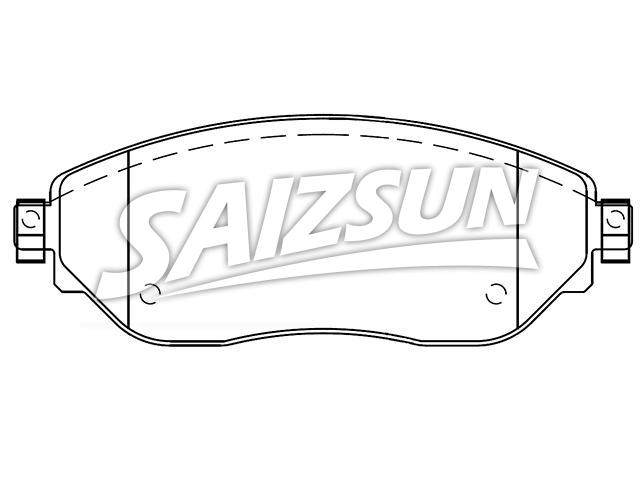 Plaquettes de frein Brake Pad Set:4423332