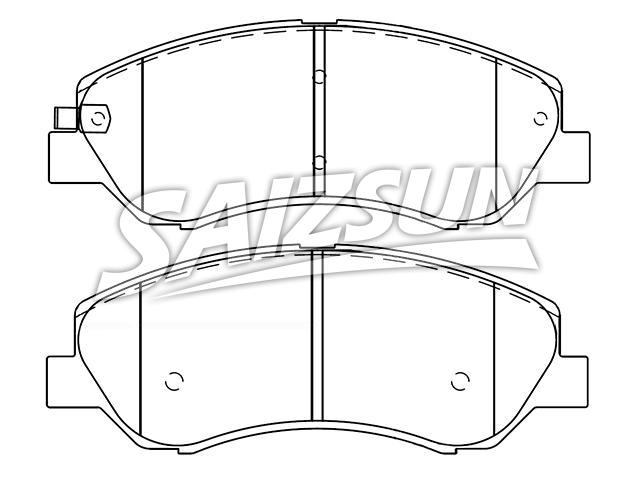 Plaquettes de frein Brake Pad Set:C00027011