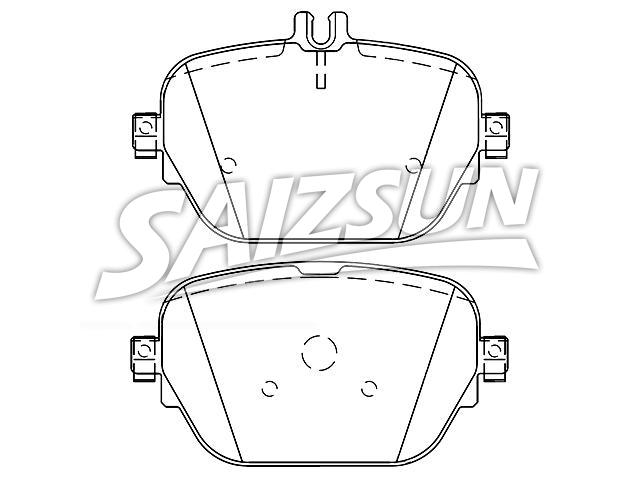 Plaquettes de frein Brake Pad Set:000 420 64 00