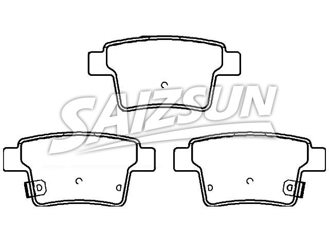 Plaquettes de frein Brake Pad Set:PW891182