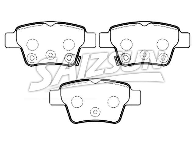 Plaquettes de frein Brake Pad Set:EG3502300C1