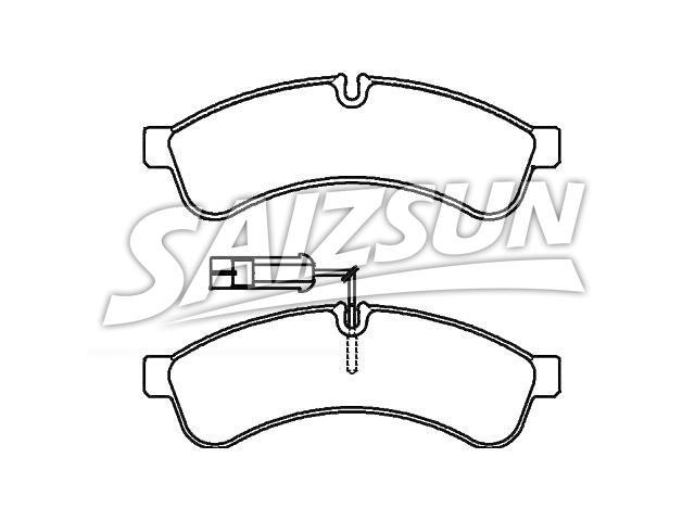 Plaquettes de frein Brake Pad Set:D4060-LC44A