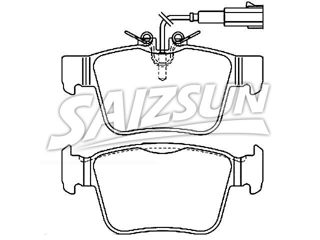 刹车片 Brake Pad Set:77367718