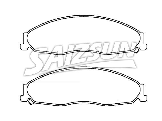 刹车片 Brake Pad Set:88967250