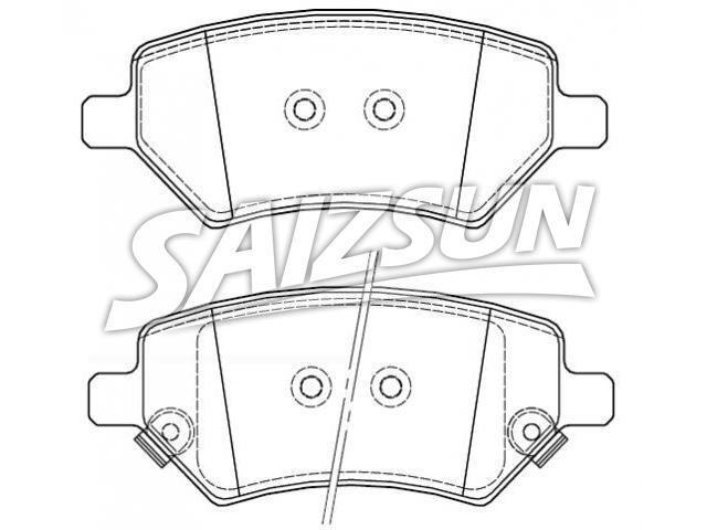 刹车片 Brake Pad Set:J42-3501080