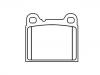 Plaquettes de frein Brake Pad Set:271 586