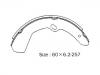 Kit mâchoire de frein Brake Shoe Set:NR2024