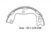 Kit mâchoire de frein Brake Shoe Set:44060-V0329