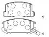 Plaquettes de frein Brake Pad Set:04466-17010