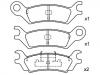 Plaquettes de frein Brake Pad Set:GG16-49-280 A