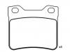 Plaquettes de frein Brake Pad Set:4251.30