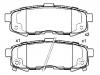 Plaquettes de frein Brake Pad Set:LEY4-26-43Z