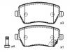 Plaquettes de frein Brake Pad Set:55810-62J00