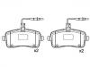 Plaquettes de frein Brake Pad Set:4252.77