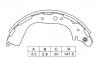 Kit mâchoire de frein Brake Shoe Set:K1190