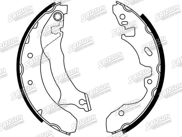 Brake Shoe Set Brake Shoe Set:7 055 297