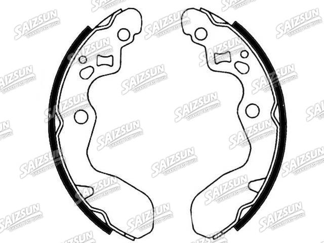 Brake Shoe Set Brake Shoe Set:K9966