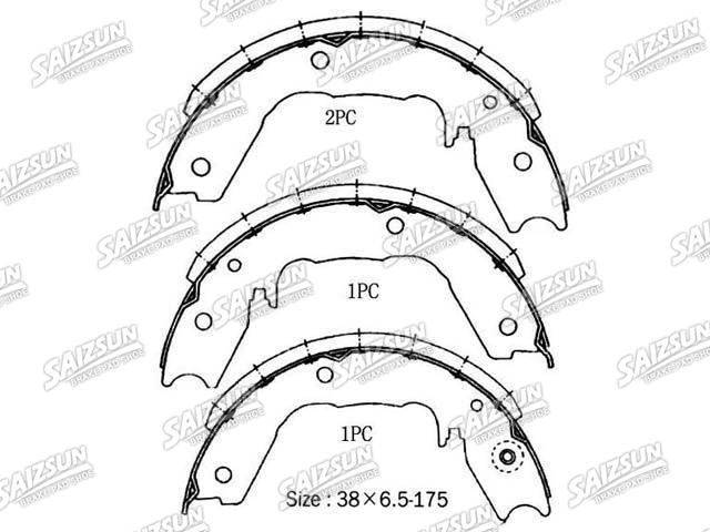 Brake Shoe Set Brake Shoe Set:NN3063