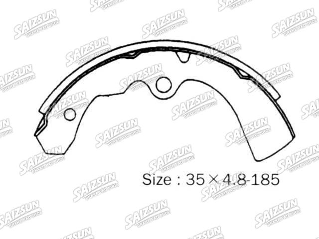 Brake Shoe Set Brake Shoe Set:41060-G1625
