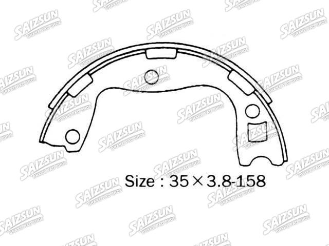 Brake Shoe Set Brake Shoe Set:44060-V0329