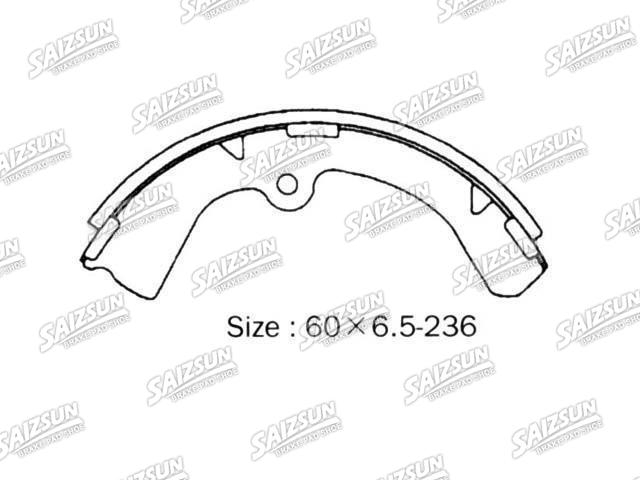 Brake Shoe Set Brake Shoe Set:NR2046
