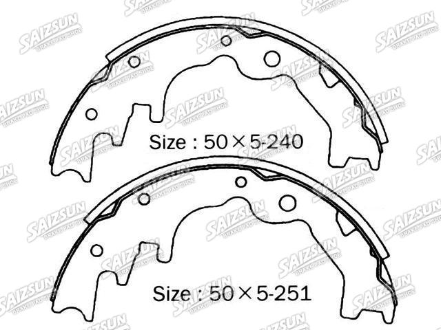 Brake Shoe Set Brake Shoe Set:NN3563
