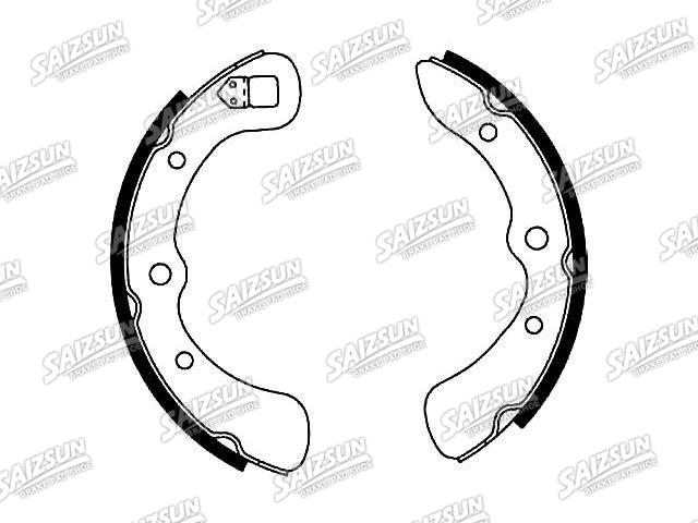 Brake Shoe Set Brake Shoe Set:04495-87503-000
