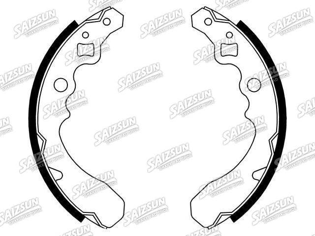 Brake Shoe Set Brake Shoe Set:04495-87207-000