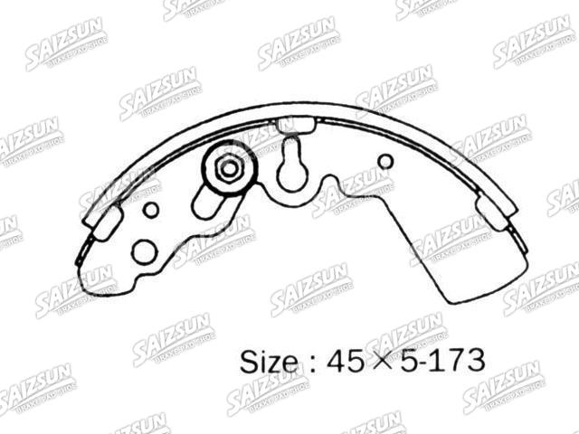 Brake Shoe Set Brake Shoe Set:7251-78730
