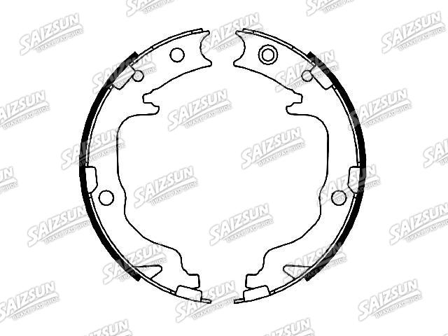 Brake Shoe Set Brake Shoe Set:MB151059