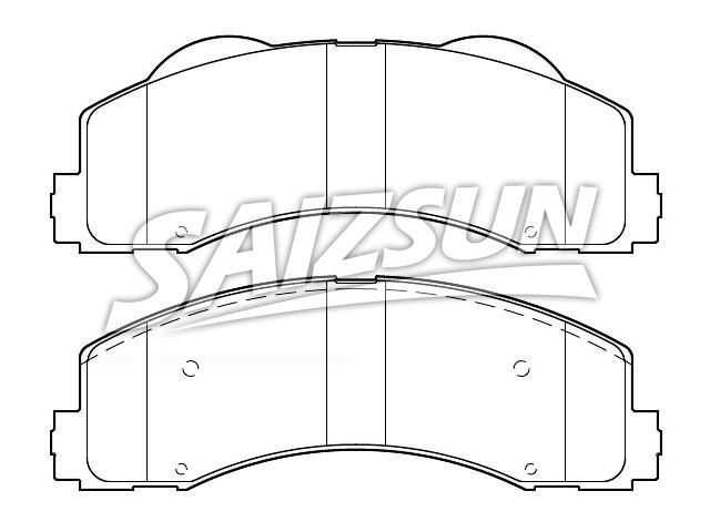 Plaquettes de frein Brake Pad Set:DL3Z-2001-A